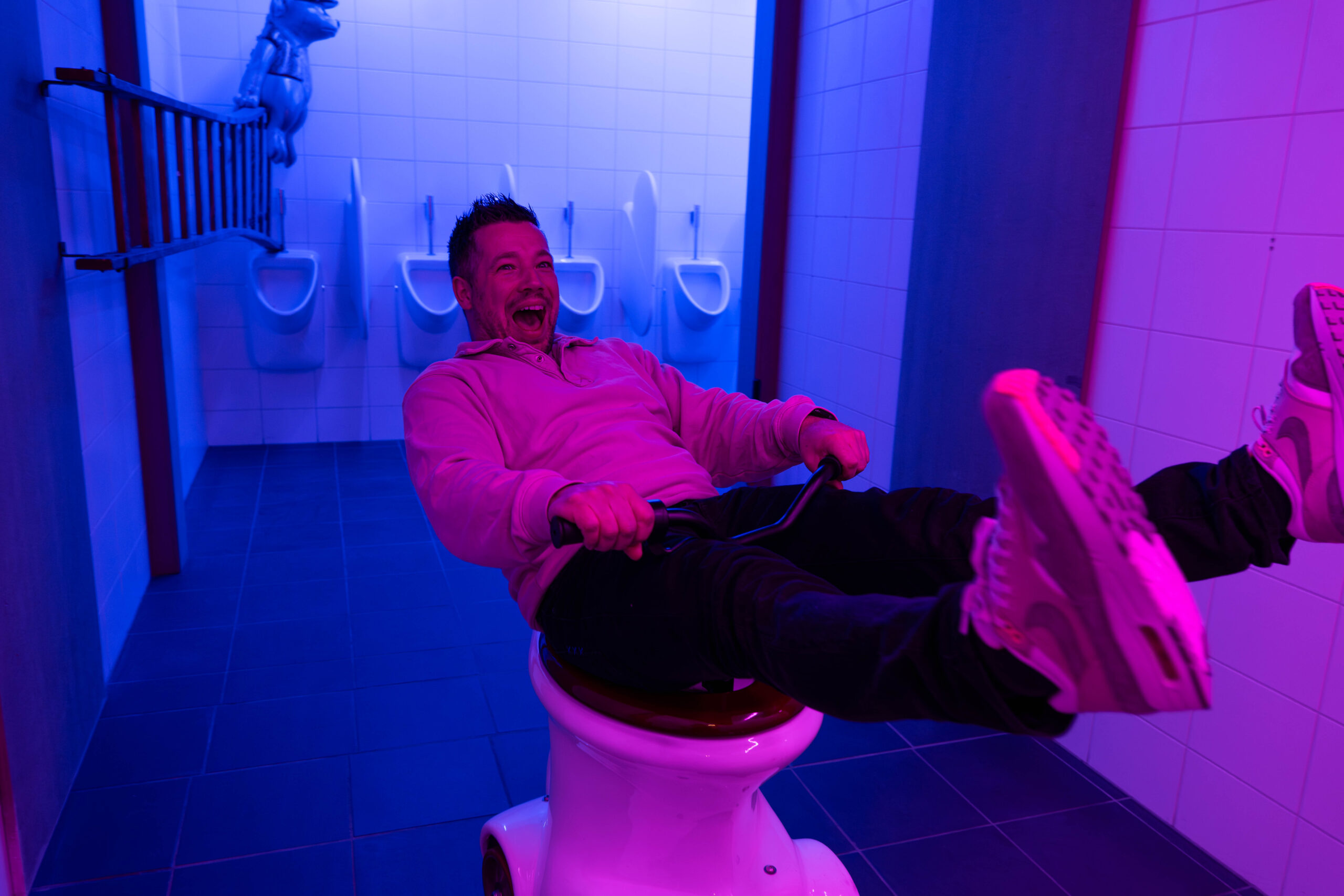 WC pottenrace gegarandeerd fun